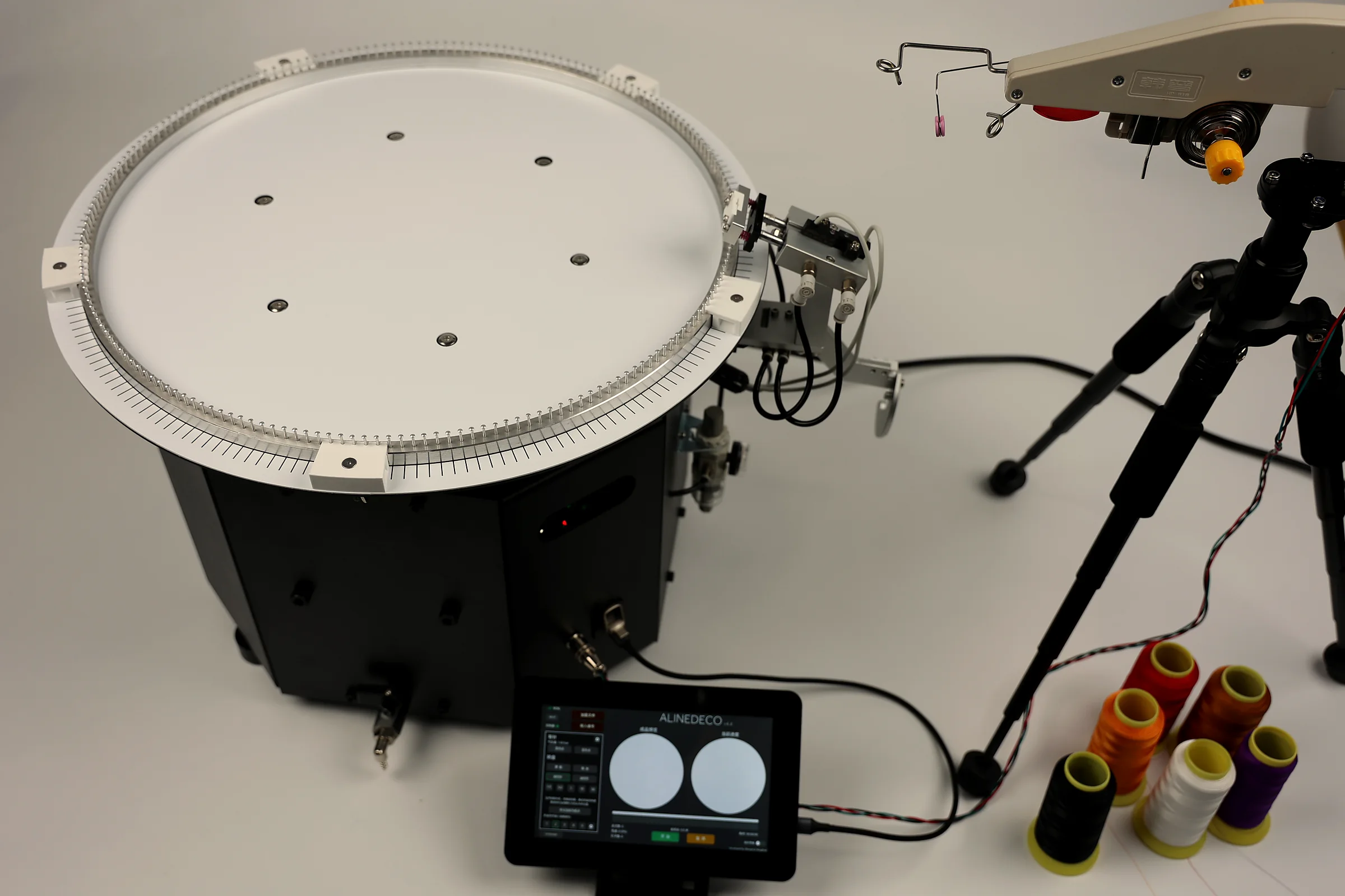 Machine, touch controller and thread